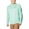 imageColumbia Mens Fork Stream Long Sleeve ShirtKelpSpruce Logo