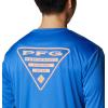 imageColumbia Mens Fork Stream Long Sleeve ShirtVivid BlueFlorida