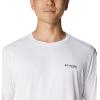 imageColumbia Mens Fork Stream Long Sleeve ShirtWhiteGeorgia