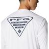 imageColumbia Mens Fork Stream Long Sleeve ShirtWhiteGeorgia