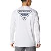 imageColumbia Mens Fork Stream Long Sleeve ShirtWhiteNorth Carolina