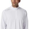 imageColumbia Mens Low Drag 14 ZipWhite