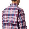 imageColumbia Mens Super Bahama Long Sleeve ShirtCarbon Multi Plaid