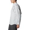 imageColumbia Mens Super Bahama Long Sleeve ShirtSpring Blue Gingham Grid