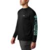 imageColumbia Mens Terminal Tackle PFG Triangle Long Sleeve ShirtBlackGulf Stream Logo