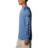 imageColumbia Mens Terminal Tackle PFG Triangle Long Sleeve ShirtBluestoneCollegiate Navy Logo