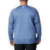 imageColumbia Mens Terminal Tackle PFG Triangle Long Sleeve ShirtBluestoneCollegiate Navy Logo