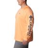 imageColumbia Mens Terminal Tackle PFG Triangle Long Sleeve ShirtBright NectarCarbon Logo