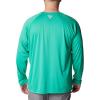 imageColumbia Mens Terminal Tackle PFG Triangle Long Sleeve ShirtCircuitKey West Logo