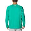 imageColumbia Mens Terminal Tackle PFG Triangle Long Sleeve ShirtCircuitKey West Logo