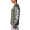 imageColumbia Mens Terminal Tackle PFG Triangle Long Sleeve ShirtCypressWhite Logo
