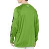 imageColumbia Mens Terminal Tackle PFG Triangle Long Sleeve ShirtGreen MambaBlack Logo