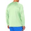 imageColumbia Mens Terminal Tackle PFG Triangle Long Sleeve ShirtLime GlowWhite Logo