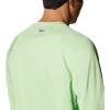 imageColumbia Mens Terminal Tackle PFG Triangle Long Sleeve ShirtLime GlowWhite Logo