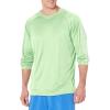 imageColumbia Mens Terminal Tackle PFG Triangle Long Sleeve ShirtLime GlowWhite Logo