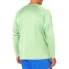 imageColumbia Mens Terminal Tackle PFG Triangle Long Sleeve ShirtLime GlowWhite Logo