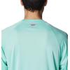 imageColumbia Mens Terminal Tackle PFG Triangle Long Sleeve ShirtMint CayBright Nectar Logo