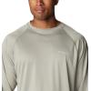 imageColumbia Mens Terminal Tackle PFG Triangle Long Sleeve ShirtSafariCool Green Logo