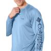imageColumbia Mens Terminal Tackle PFG Triangle Long Sleeve ShirtSkylerCarbon Logo