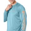 imageColumbia Mens Terminal Tackle PFG Triangle Long Sleeve ShirtStormBright Nectar Logo