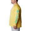 imageColumbia Mens Terminal Tackle PFG Triangle Long Sleeve ShirtSun GlowElectric Turquoise Logo