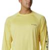 imageColumbia Mens Terminal Tackle PFG Triangle Long Sleeve ShirtSunlitCity Grey Logo