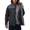 imageColumbia Mens bigtall Big ampamp Tall Glennaker Lake Packable Rain JacketBlack  Grill
