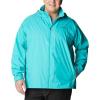 imageColumbia Mens bigtall Big ampamp Tall Glennaker Lake Packable Rain JacketBright Aqua