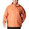 imageColumbia Mens bigtall Big ampamp Tall Glennaker Lake Packable Rain JacketDesert Orange