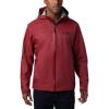 imageColumbia Mens EvaPOURation JacketRed Jasper