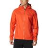 imageColumbia Mens EvaPOURation JacketRed Quartz