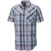 imageColumbia Mens Thompson Hill Yarn Dye Short Sleeve ShirtBlue Sky Plaid
