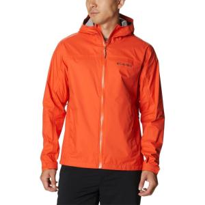 imageColumbia Mens EvaPOURation JacketRed Quartz