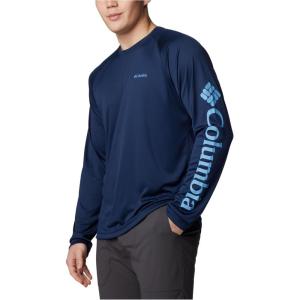 imageColumbia Mens Fork Stream Long Sleeve ShirtCollegiate Navy