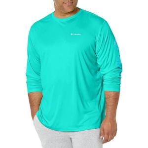 imageColumbia Mens Fork Stream Long Sleeve ShirtElectric Turquoise