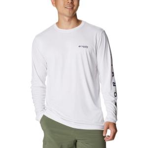 imageColumbia Mens Fork Stream Long Sleeve ShirtWhiteGeorgia