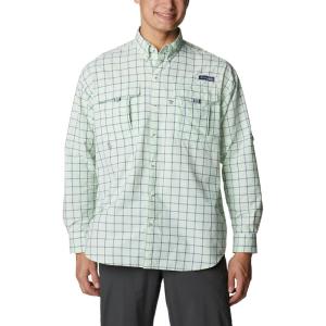 imageColumbia Mens Super Bahama Long Sleeve ShirtKey West Gingham Grid