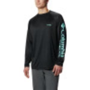 imageColumbia Mens Terminal Tackle PFG Triangle Long Sleeve ShirtBlackGulf Stream Logo