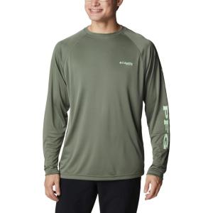 imageColumbia Mens Terminal Tackle PFG Triangle Long Sleeve ShirtCypressKey West Logo