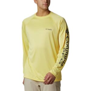imageColumbia Mens Terminal Tackle PFG Triangle Long Sleeve ShirtSunlitCity Grey Logo