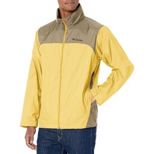 imageColumbia Mens bigtall Big ampamp Tall Glennaker Lake Packable Rain JacketGolden NuggetStone Green