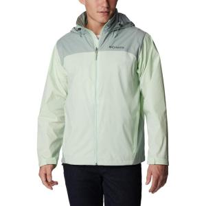 imageColumbia Mens bigtall Big ampamp Tall Glennaker Lake Packable Rain JacketIce GreenNiagara