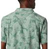 imageColumbia Mens Lakeside Trail Short Sleeve ShirtThyme Green Rad Palms Print