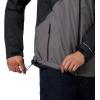 imageColumbia Mens Rain Scape JacketBlackCity Grey