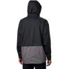 imageColumbia Mens Rain Scape JacketBlackCity Grey
