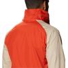 imageColumbia Mens Rain Scape JacketBonfire  Ancient Fossil  Dark Sienna