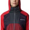 imageColumbia Mens Rain Scape JacketDark PurpleMtn RedRed JasperShark