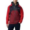 imageColumbia Mens Rain Scape JacketDark PurpleMtn RedRed JasperShark