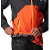 imageColumbia Mens Rain Scape JacketSharkRed Quartz