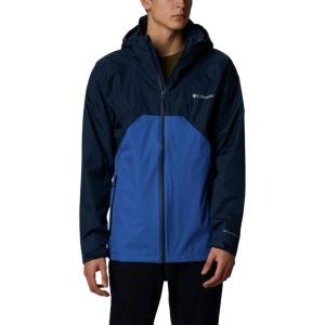 imageColumbia Mens Rain Scape JacketCollegiate NavyBright Indigo